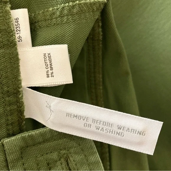 🫒NWT LOFT Marisa Olive pants - Picture 6 of 7